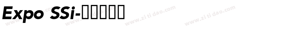 Expo SSi字体转换